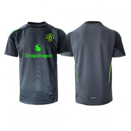 Stroje piłkarskie Manchester United Bramkarskie Koszulka Wyjazdowej 2025-26 Krótki Rękaw